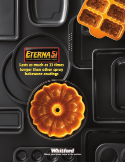 Lasts as much as 33 times longer than other spray bakeware