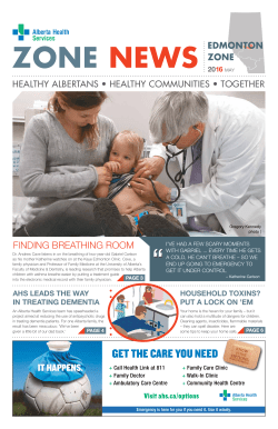 Edmonton Zone - Alberta Health Services