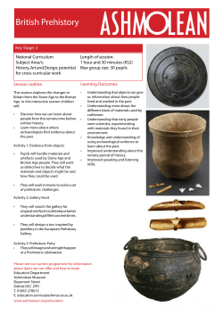 British Prehistory