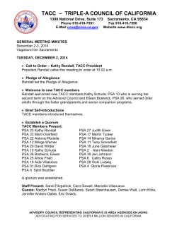 Minutes - Triple-A Council of California