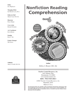 Teacher Created Resources, Inc.