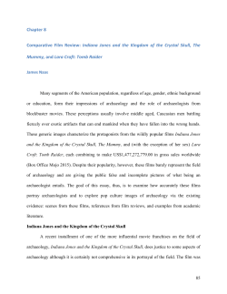 Chapter 8 Comparative Film Review