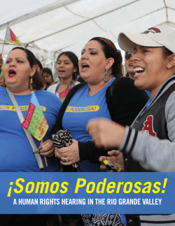 a human rights hearing in the rio grande valley