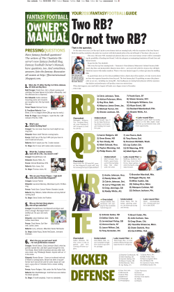 pressingquestions your2010fantasyfootballguide