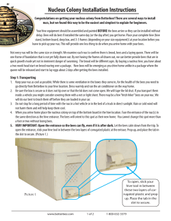 Nucleus Colony Installation Instructions