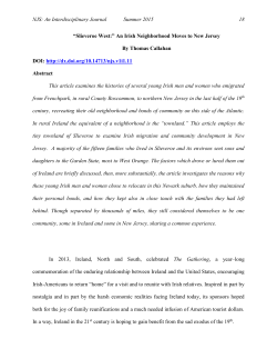 Print this article - New Jersey Studies