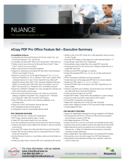 nuAnCE - Sierra Office Solutions