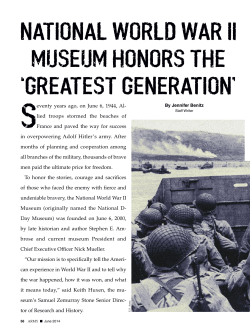 National World War II Museum Honors the `Greatest