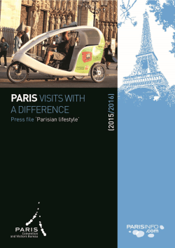 paris - Office de tourisme Paris