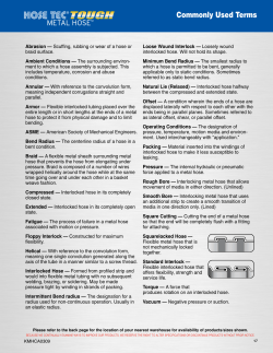 Commonly Used Terms