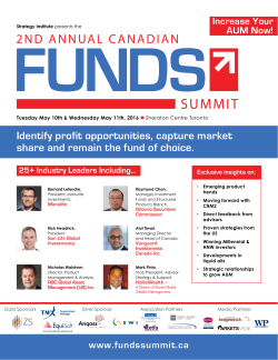 - Canadian Funds Summit