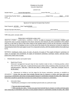 OCR Document - Franklin College