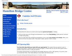 Captains And Privates - Hamilton Bridge Centre