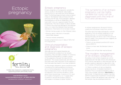 Ectopic pregnancy