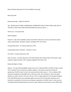 Elsevier Editorial System(tm) for Fish and Shellfish