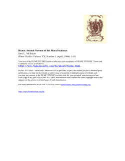 Searchable pdf - The Hume Society