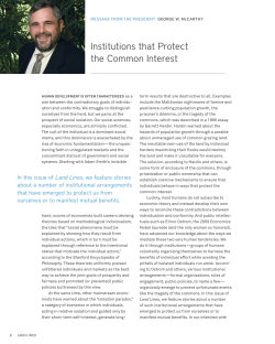 - Lincoln Institute of Land Policy