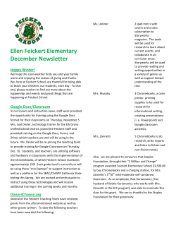 December 1015 Newsletter - Elk Grove Unified School District