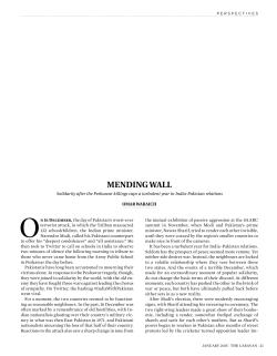 mending wall - omar waraich