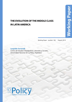 The Evolution of the Middle Class in Latin America