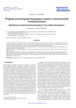 Prograde and retrograde atmospheric rotation of cloud