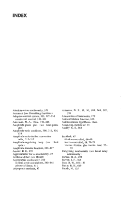 Absolute-value nonlinearity, 351 Accuracy (see Describing functions