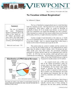 No Taxation without Respiration!