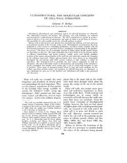 ultrastructural and molecular concepts1 of cell