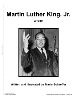 Martin Luther King, Jr.