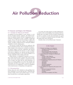 9 Air Pollution Reduction