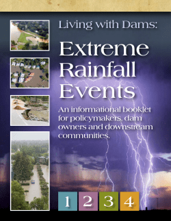 Living with Dams: Extreme Rainfall Events