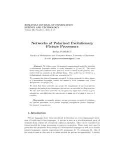 Networks of Polarized Evolutionary Picture Processors