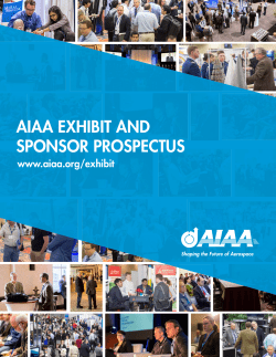 AIAA Exhibit and Sponsorship Prospectus
