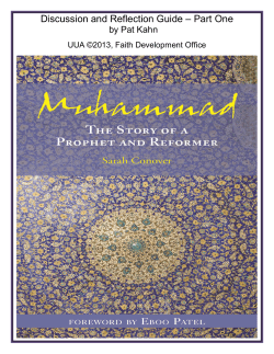 Part One - Unitarian Universalist Association