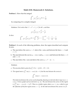 Solutions - U.I.U.C. Math