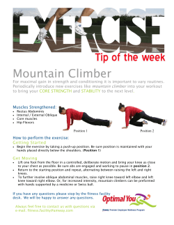 Mountain Climber - Optimal You Fitness Facility > Home