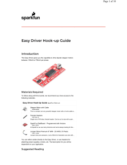 Easy Driver Hook-up Guide - Digi-Key