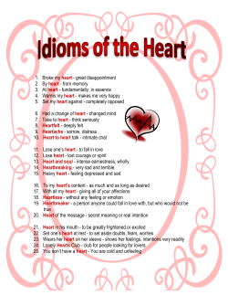 Idioms of the Heart