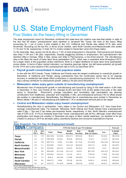 Five States do the heavy-lifting in December