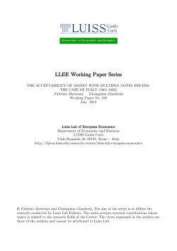 The Acceptability Of Money With Multiple Notes Issuers