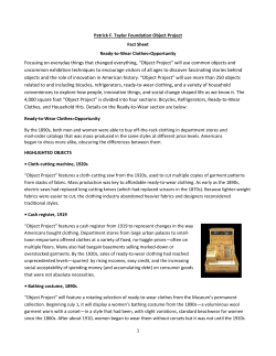 Focusing on everyday things that changed everything