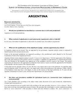 argentina - IADC Foundation