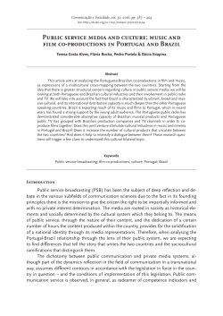 Public service media and culture: music and film co