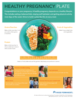 healthy pregnancy plate