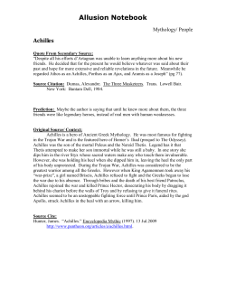 Allusion Notebook - Jessamine County Schools