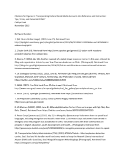Citations for Figures in &ldquo;Incorporating Federal Social