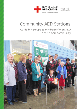 Guide for community AEDs