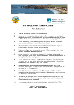 Rules and Regulations