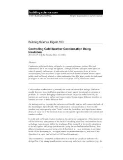 - Building Science Corporation