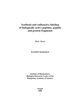 Synthesis and radioactive labeling of biologically active